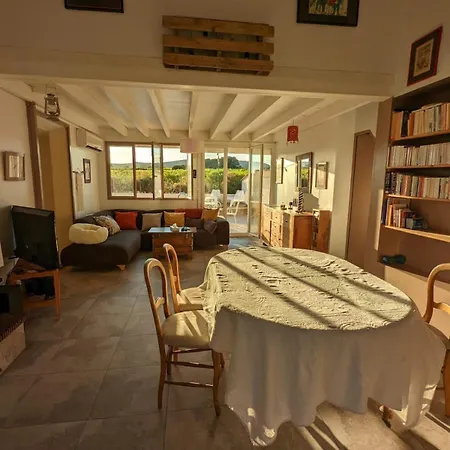 House With Sea View Pool And Countryside * פרונטיניאן