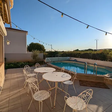 וילה House With Sea View Pool And Countryside פרונטיניאן